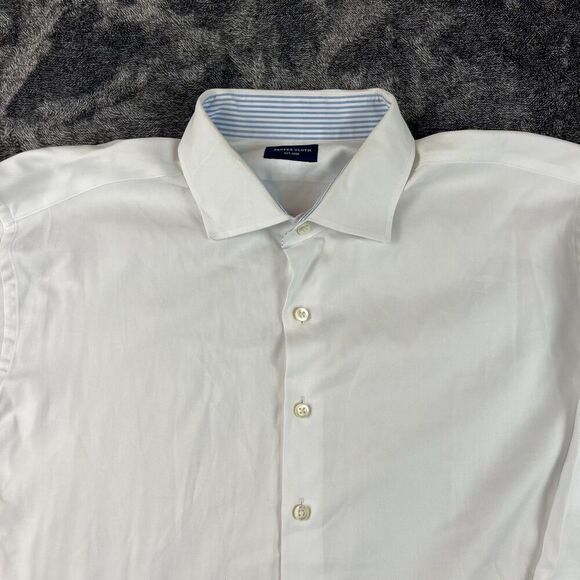 Proper Cloth Long Sleeve Button Up Shirt White Men's XL/XXL *Read - Picture 2 of 16